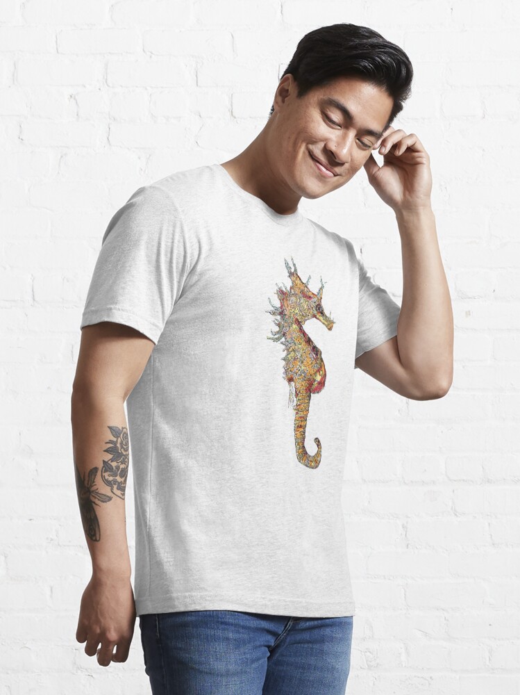 Alternate view of Di the Seahorse Essential T-Shirt