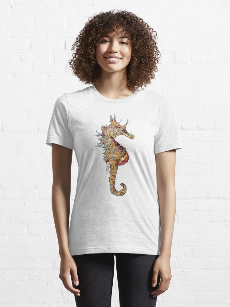 Alternate view of Di the Seahorse Essential T-Shirt