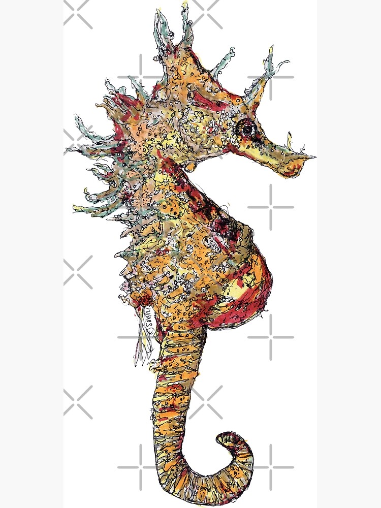 Di the Seahorse by Wildcard-Sue