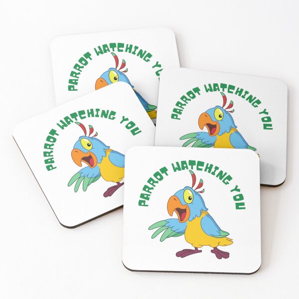 Item preview, Parrot watching you designed and sold by mariakarol.