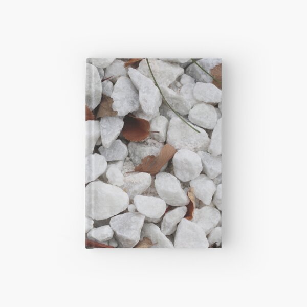White Stones Hardcover Journal