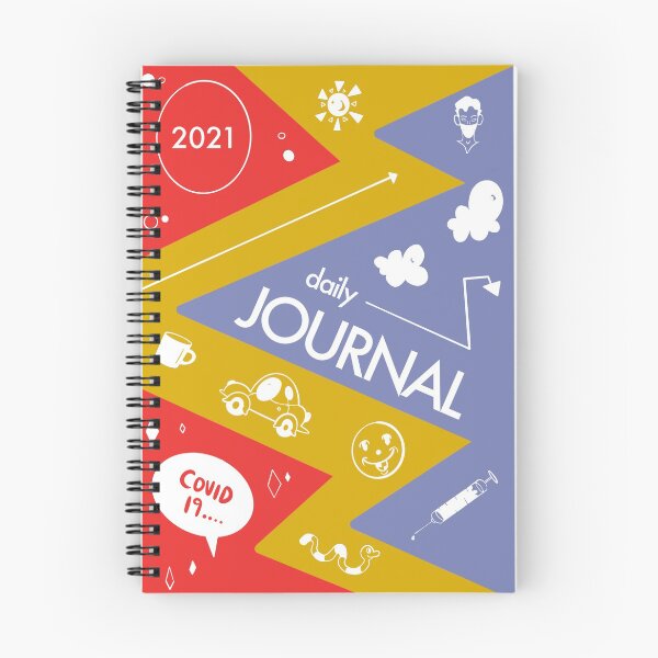 Item preview, 2021 Daily Journal (Variant 1) designed and sold by HendreBasson.
