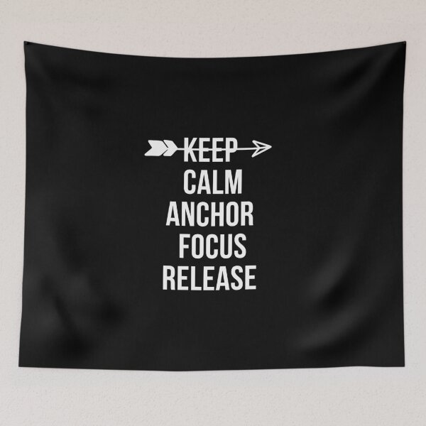 Item preview, Keep Calm Anchor Focus And Release designed and sold by Crafty-Mornings.