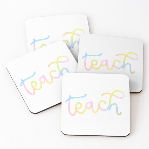 Item preview, Pastel Rainbow Teach  designed and sold by tofumofo.