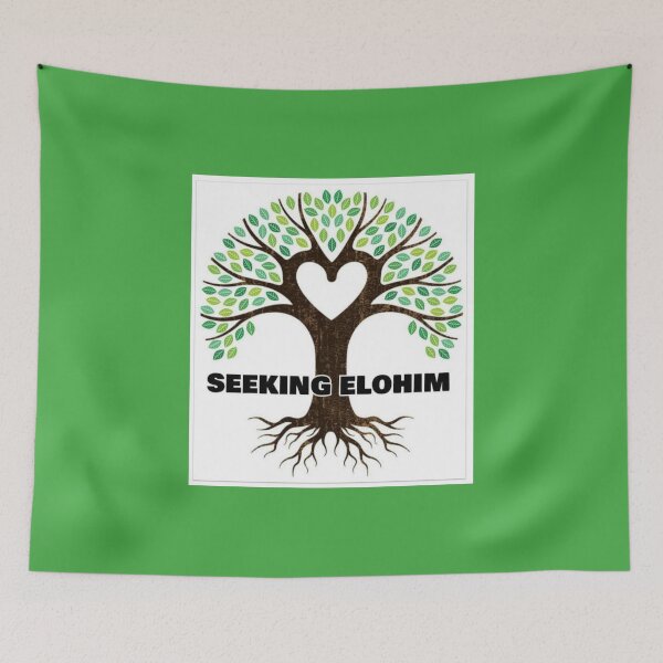 Item preview, Corazón para buscar a Elohim designed and sold by JoyousNoise.