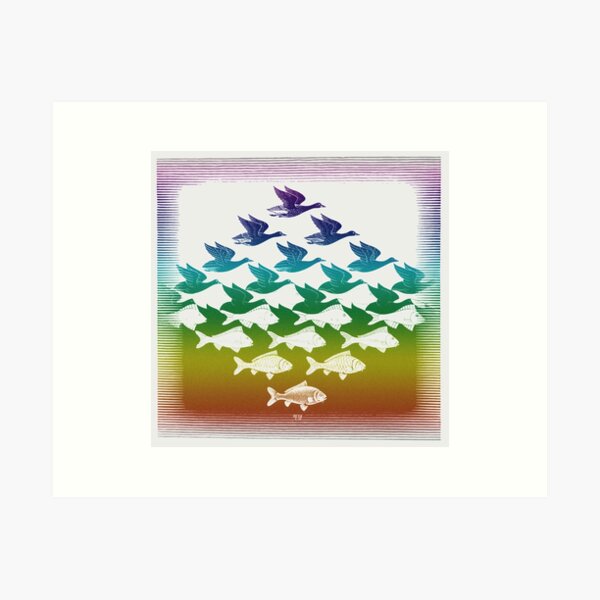 Souvenir from Netherlands: Escher Art Print