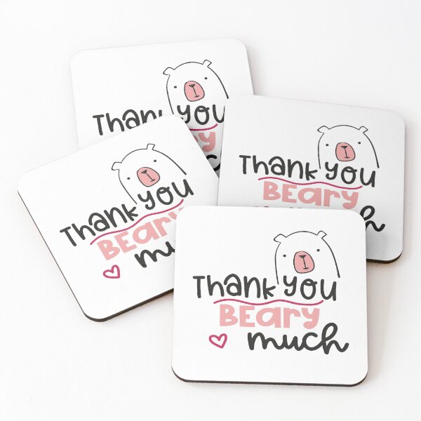 Item preview, Thank You Beary Much designed and sold by Phorase.