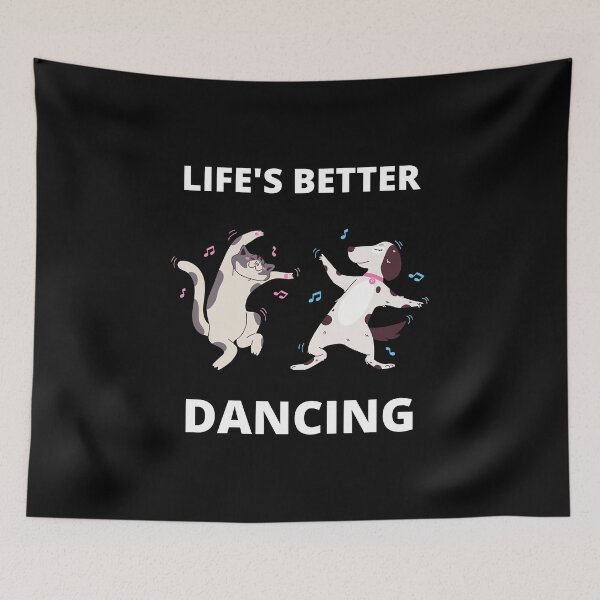 Item preview, Life Is Better Dancing designed and sold by Crafty-Mornings.
