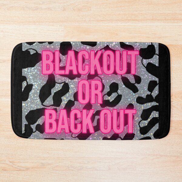 Item preview, blackout or back out - pink cheetah glitter designed and sold by Julia Santos.