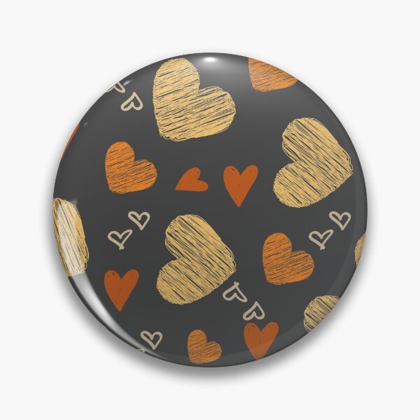 Item preview, Illuminating and Ultimate Gray Heart Valentine Pattern  designed and sold by dreamofdenim.