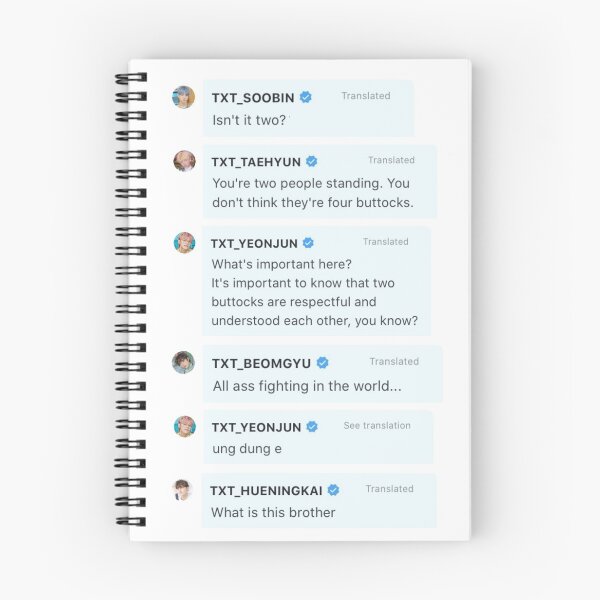 Item preview, TXT Debates One Butt or Two designed and sold by bardnbangtan.