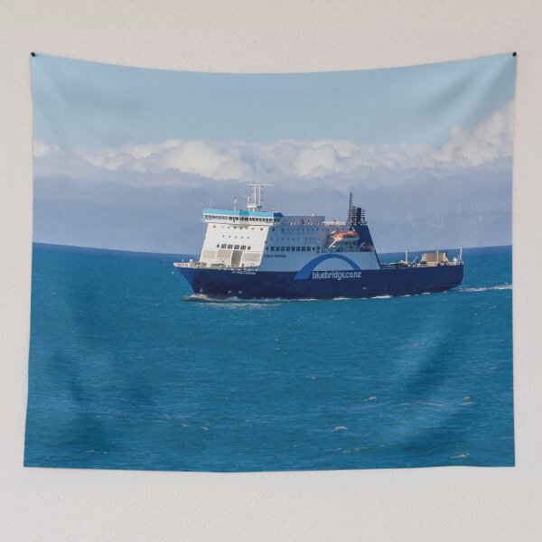 Item preview, Ferry Returning To Wellington designed and sold by KarenWoodArt.