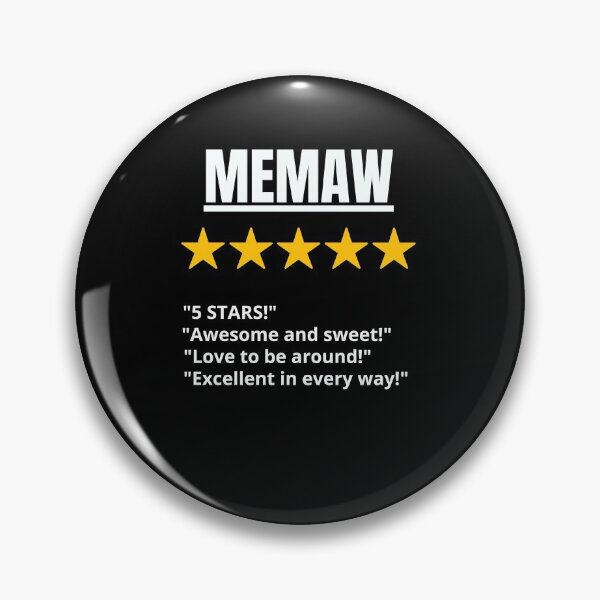 Item preview, Memaw gift 5 star    designed and sold by BlessItAllTees.