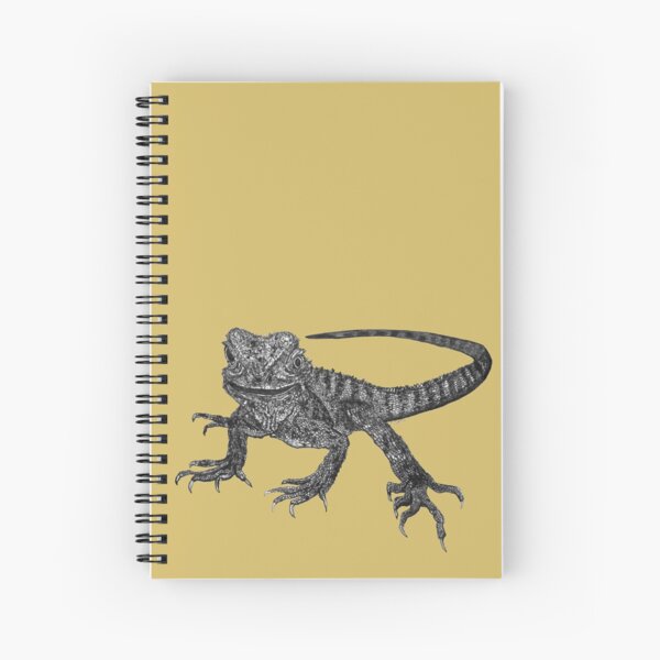 Kenneth the Water Dragon Spiral Notebook