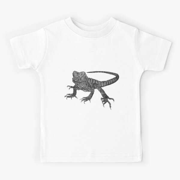 Kenneth the Water Dragon Kids T-Shirt