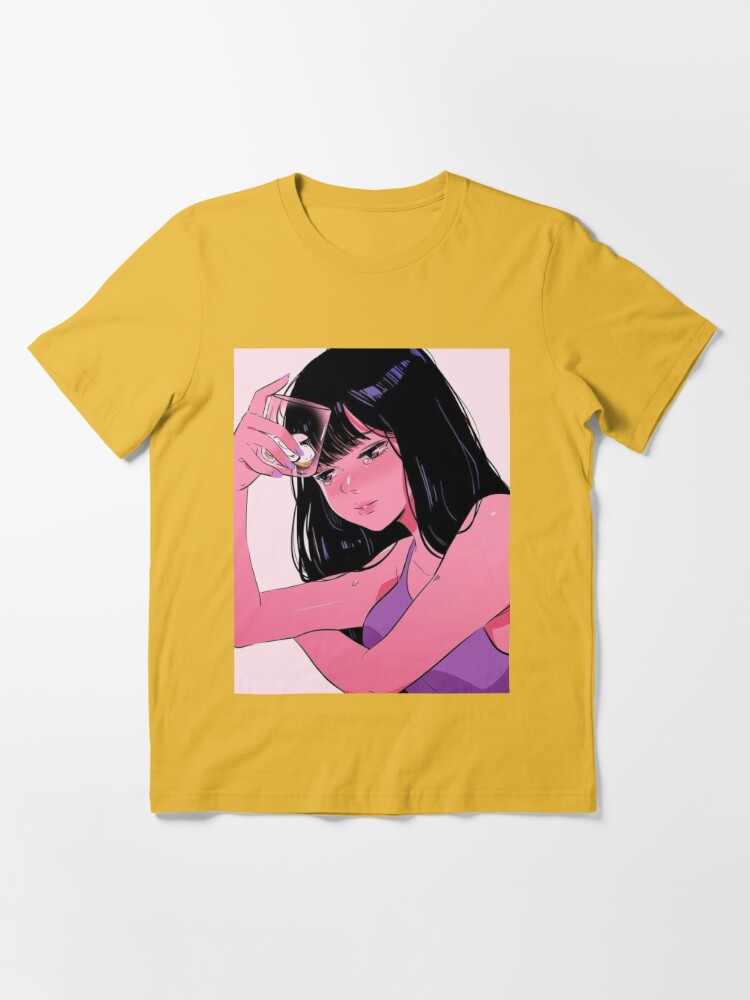 Vintage Y2K Lucky 13 Anime Girl t shirt , Tiki