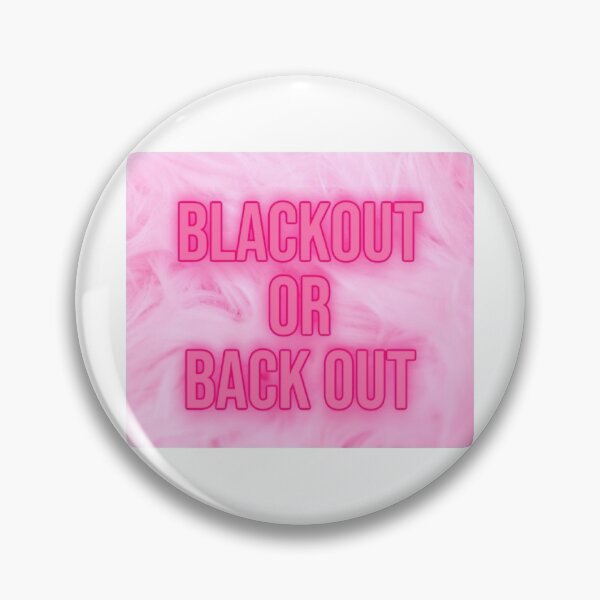 Item preview, blackout or back out - pink  designed and sold by Julia Santos.
