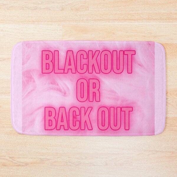 Item preview, blackout or back out - pink  designed and sold by Julia Santos.
