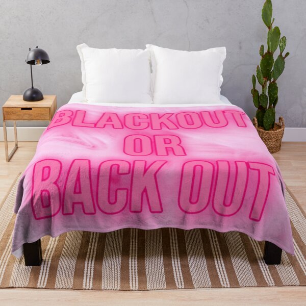 Item preview, blackout or back out - pink  designed and sold by Julia Santos.