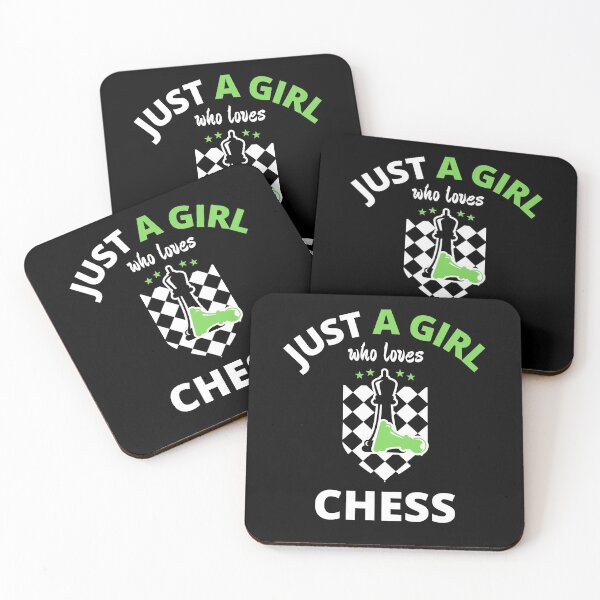 Item preview, Just A Girl Who Loves Chess designed and sold by ModkMerch.