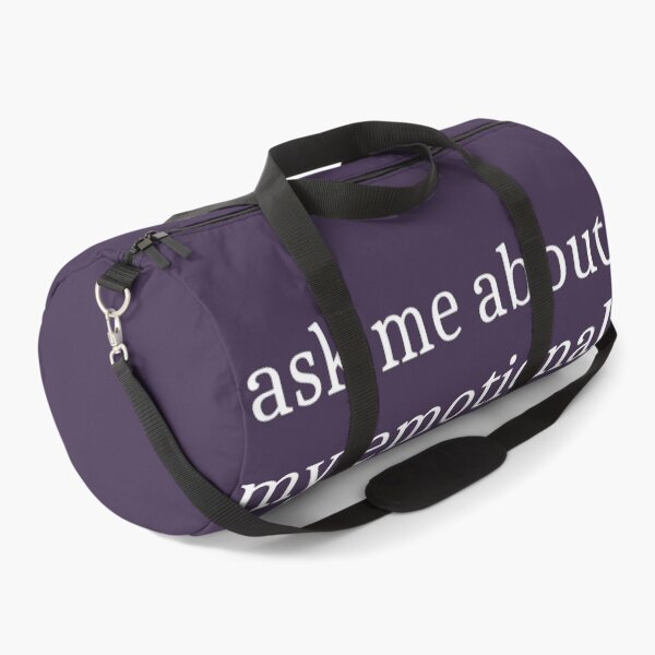 Item preview, Ask me about my emotional support fictional characters [white text] designed and sold by bellatierra.