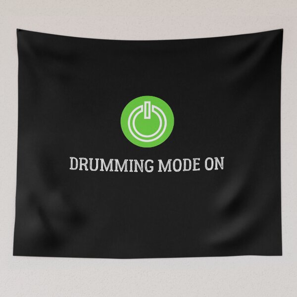Item preview, Drumming Mode On designed and sold by TeePartyHost.