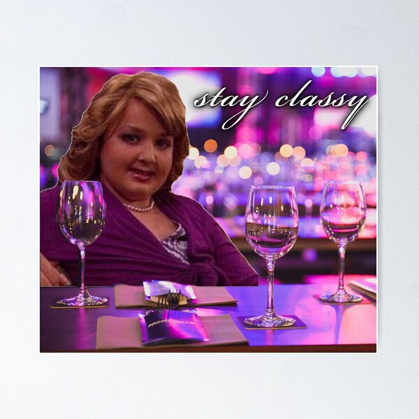 Item preview, girl gibby at the bar: stay classy designed and sold by randummyhd.