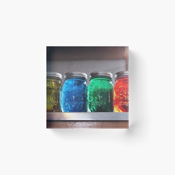 Item preview, Colorful Mason Jars designed and sold by Tricia Adams.