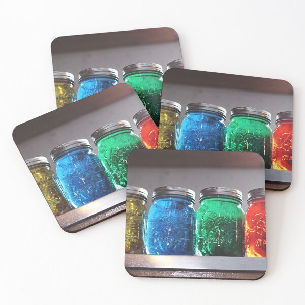 Item preview, Colorful Mason Jars designed and sold by Tricia Adams.