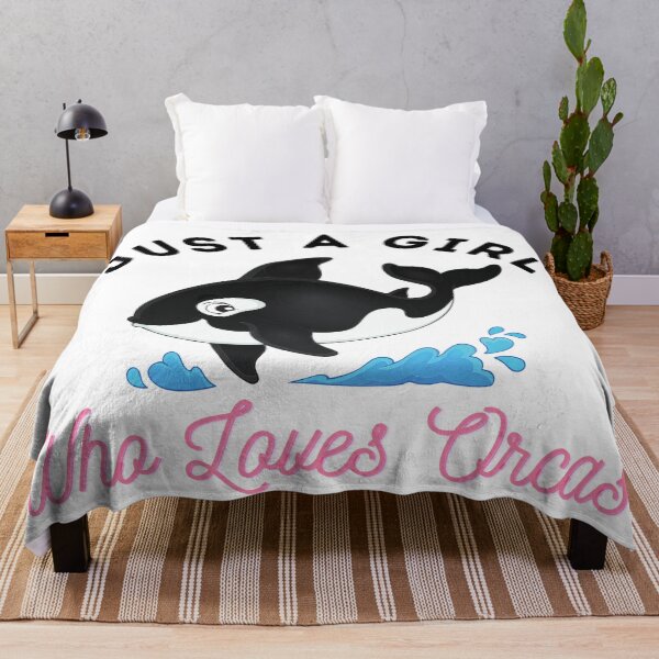 Item preview, Just A Girl Who Loves Orcas - Cute Orca Whale designed and sold by safdav872.