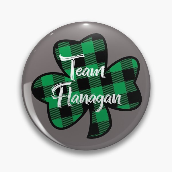 Item preview, Team Flanagan on Shamrock designed and sold by irishorbust.