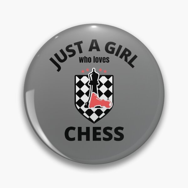 Item preview, Just A Girl Who Loves Chess designed and sold by ModkMerch.