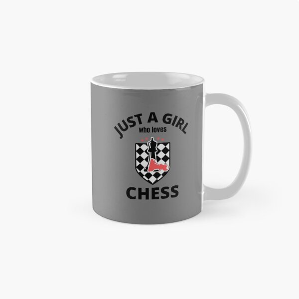 Item preview, Just A Girl Who Loves Chess designed and sold by ModkMerch.