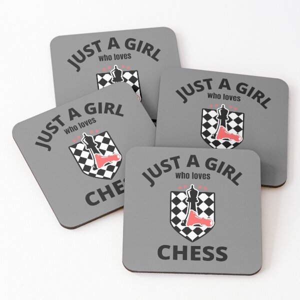 Item preview, Just A Girl Who Loves Chess designed and sold by ModkMerch.