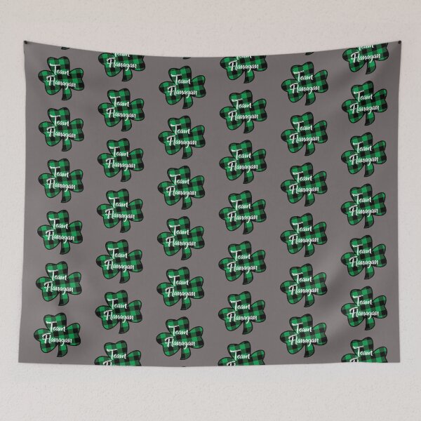 Item preview, Team Flanagan on Shamrock designed and sold by irishorbust.