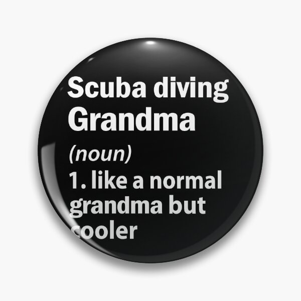 Item preview, Scuba diving grandma designed and sold by rentcode.