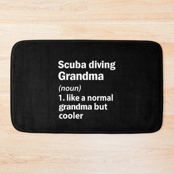 Item preview, Scuba diving grandma designed and sold by rentcode.