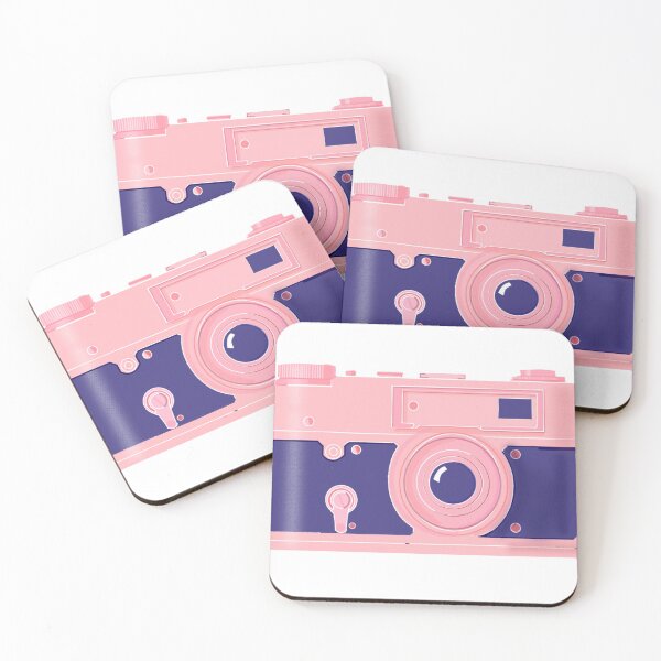 Item preview, Blue And Pink Camera designed and sold by Cute Bunny.