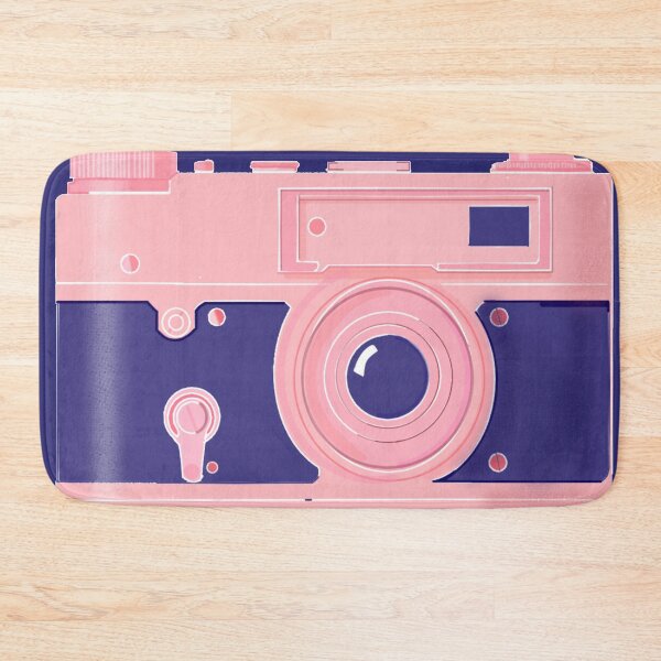 Item preview, Blue And Pink Camera designed and sold by Cute Bunny.