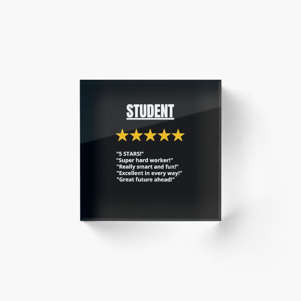 Artikelvorschau, Studentengeschenk 5 Sterne entworfen und verkauft von BlessItAllTees.