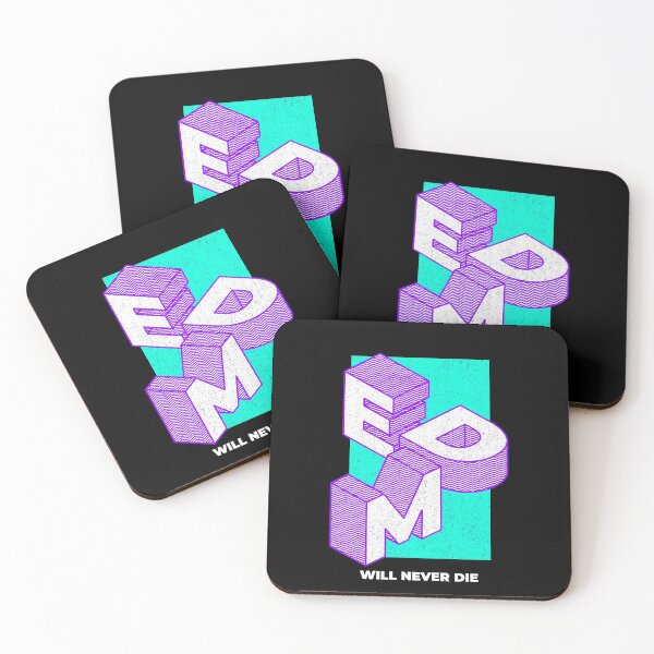 Item preview, EDM Will Never Die designed and sold by Six Deers.