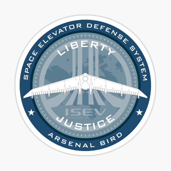 Ace Combat Arsenal Bird Badge Sticker