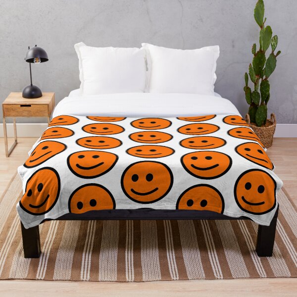 Artikelvorschau, Orange Smiley Gesicht entworfen und verkauft von StarCap7.