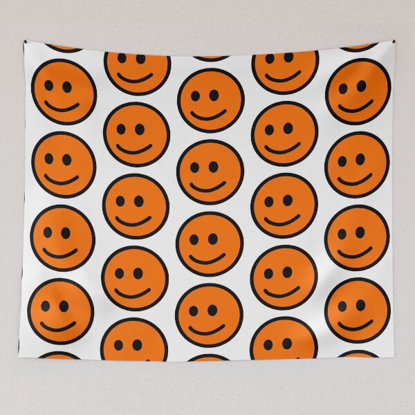 Item preview, Orange Smiley Face designed and sold by StarCap7.