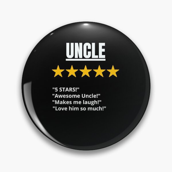 Item preview, uncle gift 5 star    designed and sold by BlessItAllTees.