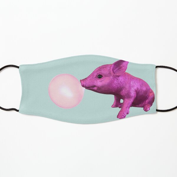 Pink Pig Right Kids Mask