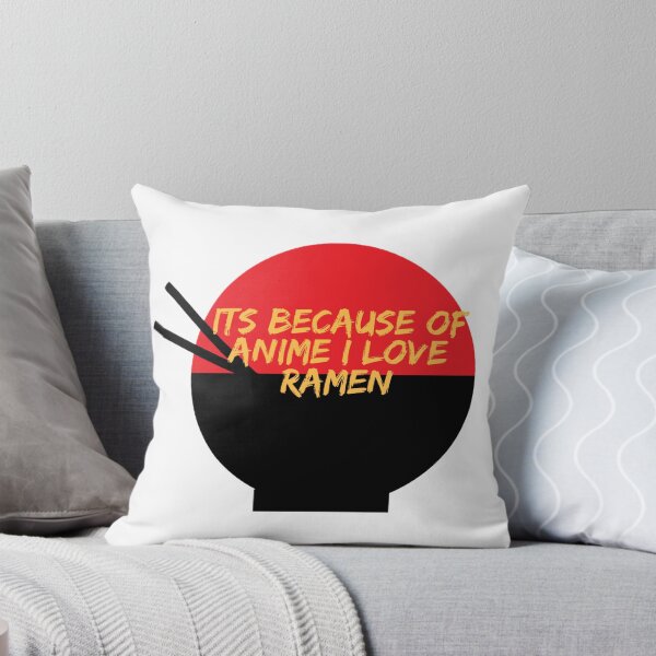 Item preview, ITS BECAUSE OF ANIME I LOVE RAMEN designed and sold by trone86.