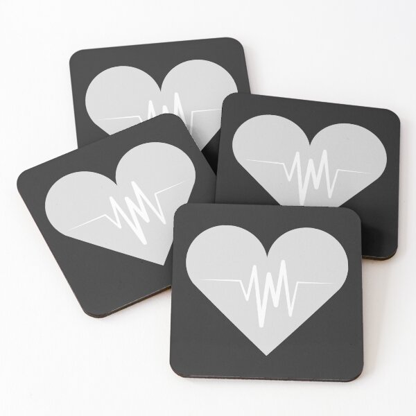 Item preview, Heart & Beat - Steel & Vanilla designed and sold by miTeless seDign.