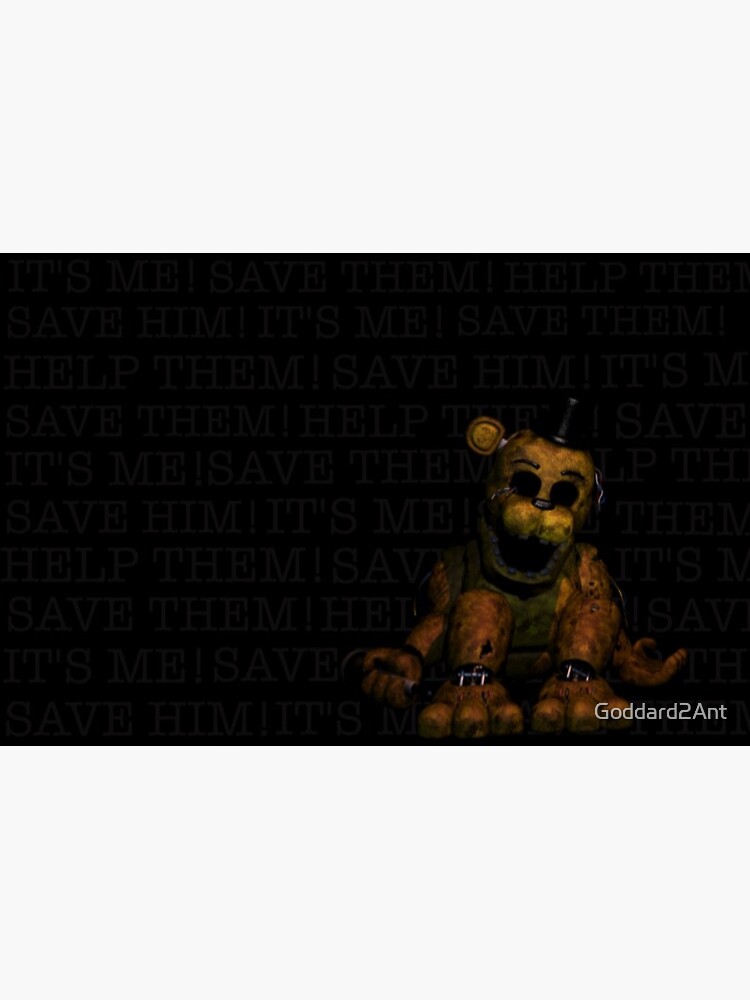 Your Worst Nightmare (Fredbear) Poster for Sale by PrinceOfLonely