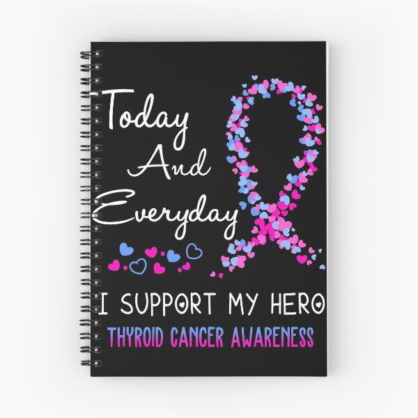 Item preview, Today and Everyday I Support My Hero Thyroid Cancer Awareness designed and sold by ArangoaStore.